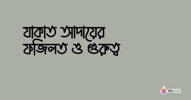 যাকাত আদায়ের ফজিলত ও গুরুত্ব